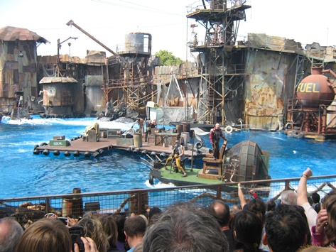 Waterworld scenes @ Universal Studios